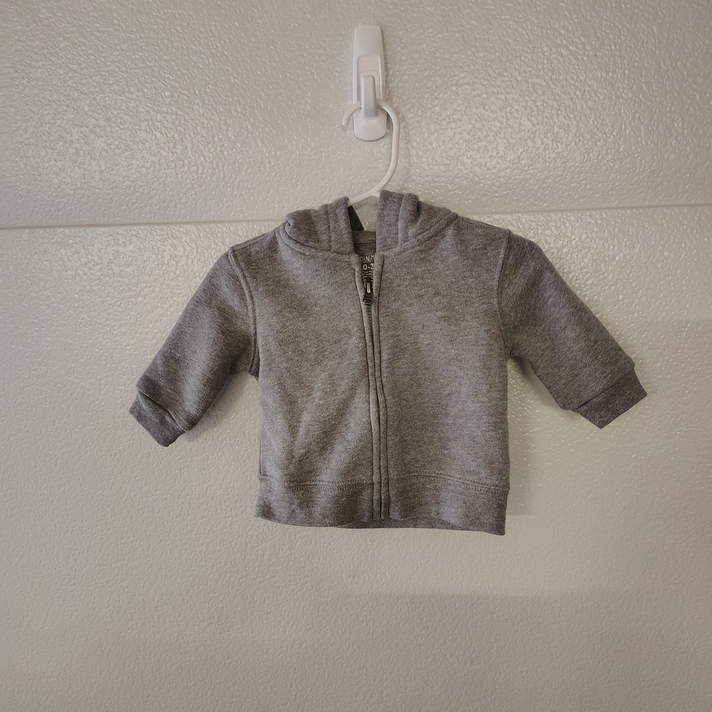Garanimals Gray hoodie Sweatshirt Size 0-3 Months